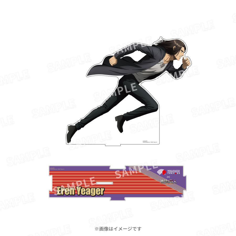 WCH TOKYO 25 Acrylic Keychain Logo 01 Edo Purple