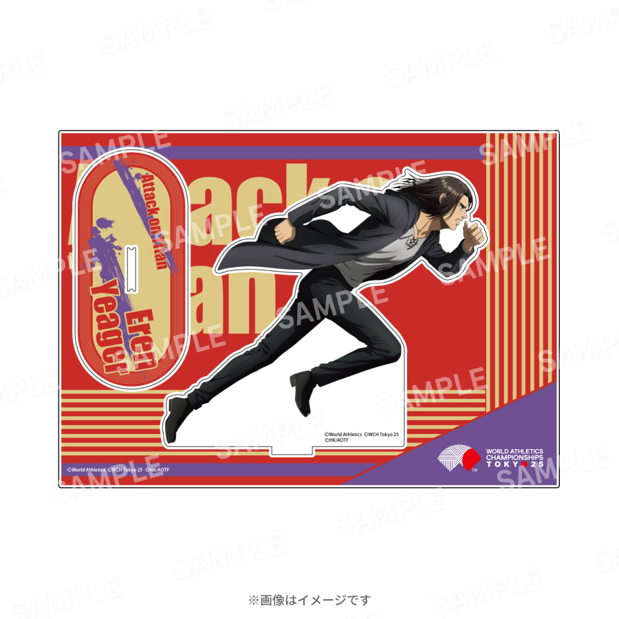 WCH TOKYO 25 Acrylic Keychain Logo 01 Edo Purple
