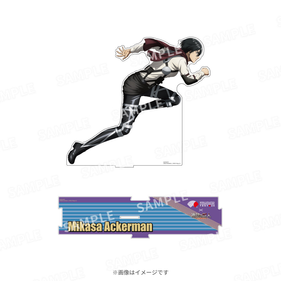 WCH TOKYO 25 Acrylic Keychain Logo 01 Edo Purple