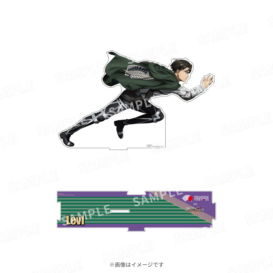 WCH TOKYO 25 Acrylic Keychain Logo 01 Edo Purple