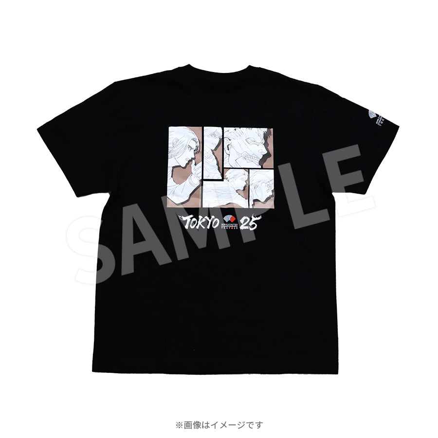 WCH TOKYO 25 T-shirt logo 01 black