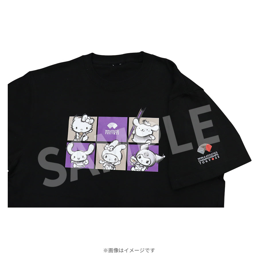 WCH TOKYO 25 T-shirt logo 01 black