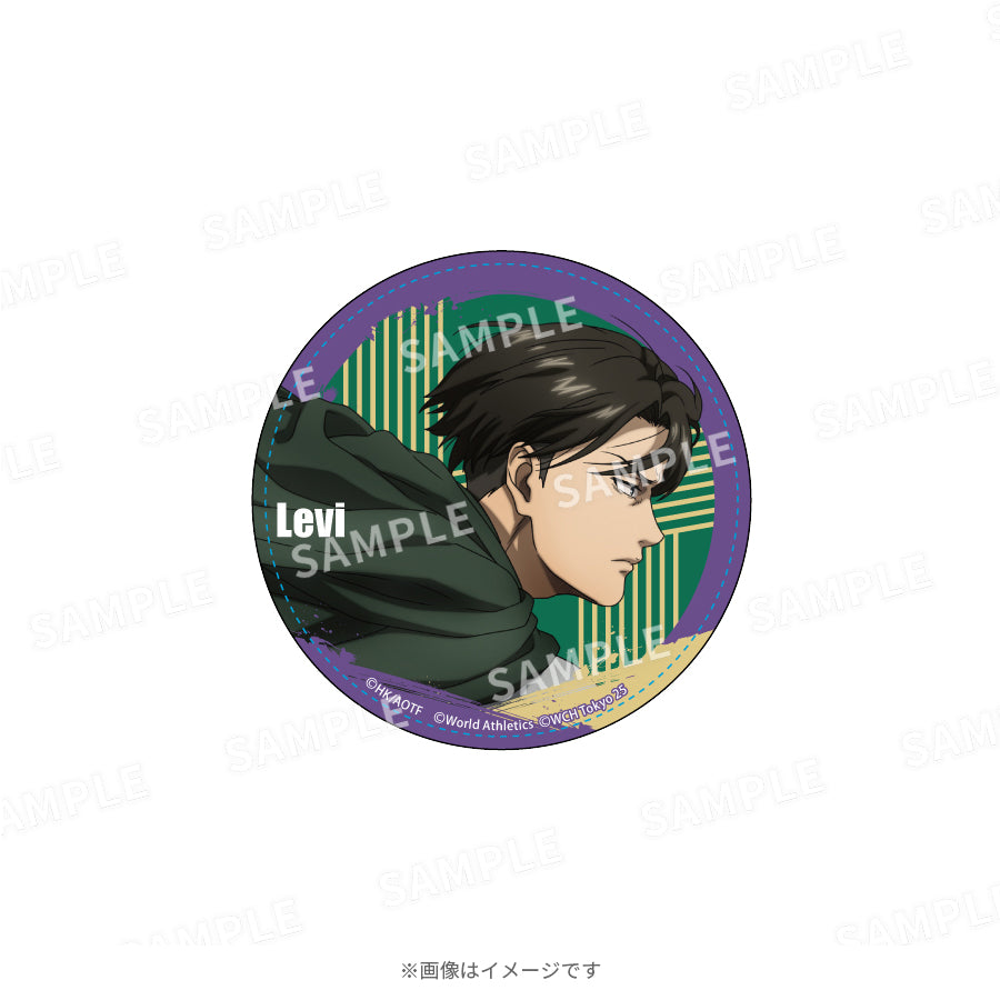 WCH TOKYO 25 缶バッジ6個セット(進撃の巨人)