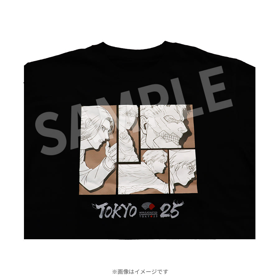 WCH TOKYO 25 T-shirt logo 01 black