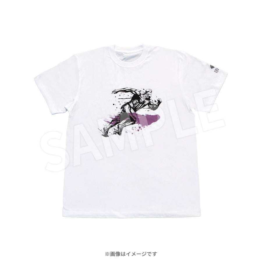 WCH TOKYO 25 Tシャツ ホワイト(進撃の巨人 鎧の巨人)
