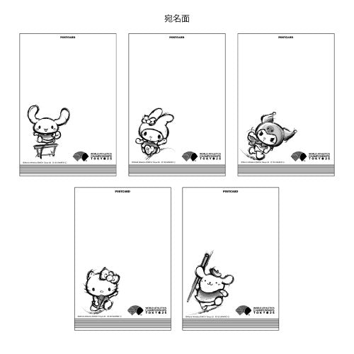 WCH TOKYO 25 ポストカード5枚セット(サンリオキャラクターズ)