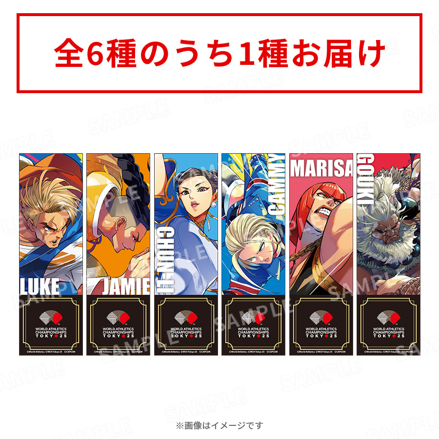 WCH TOKYO 25 トレーディングチケット風カード(ストリートファイター6)
