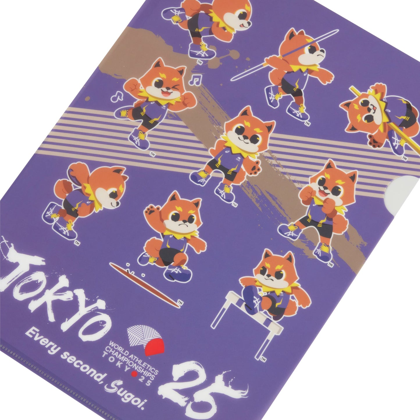 WCH TOKYO 25 クリアファイル マスコット 01(2枚セット)