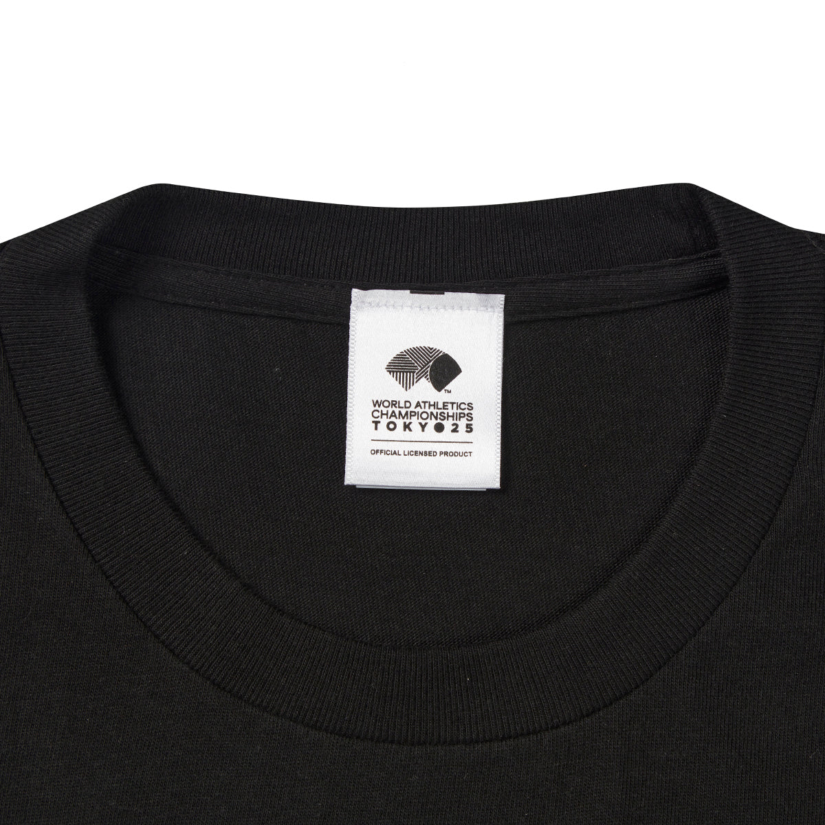 WCH TOKYO 25 Tシャツ マスコット 01 ブラック