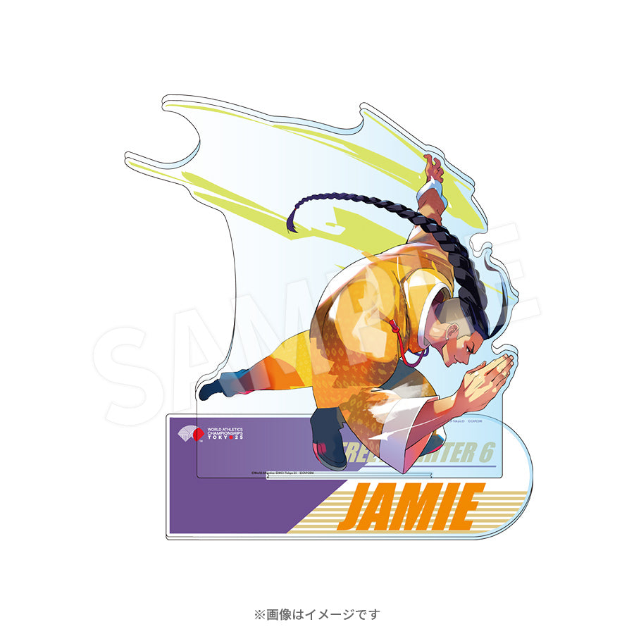 WCH TOKYO 25 Acrylic Keychain Logo 01 Edo Purple