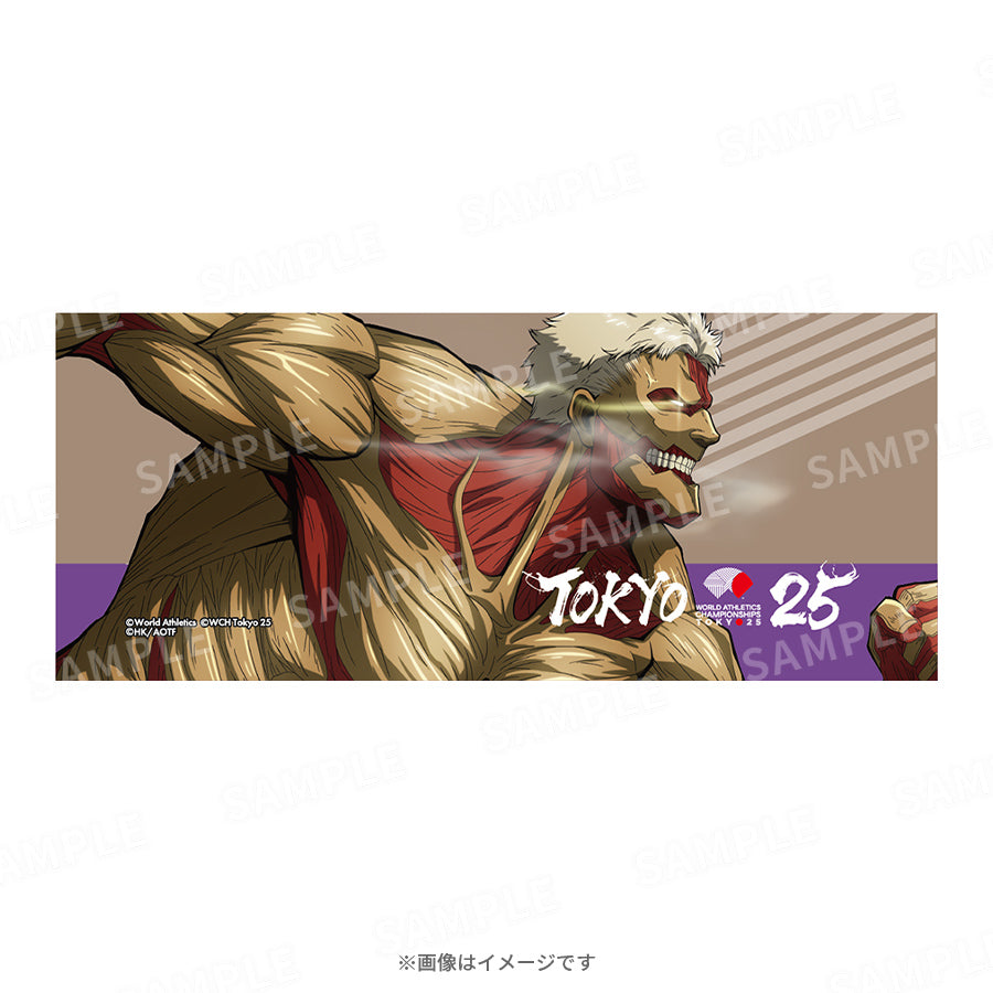 WCH TOKYO 25 Face Towel Mascot 01