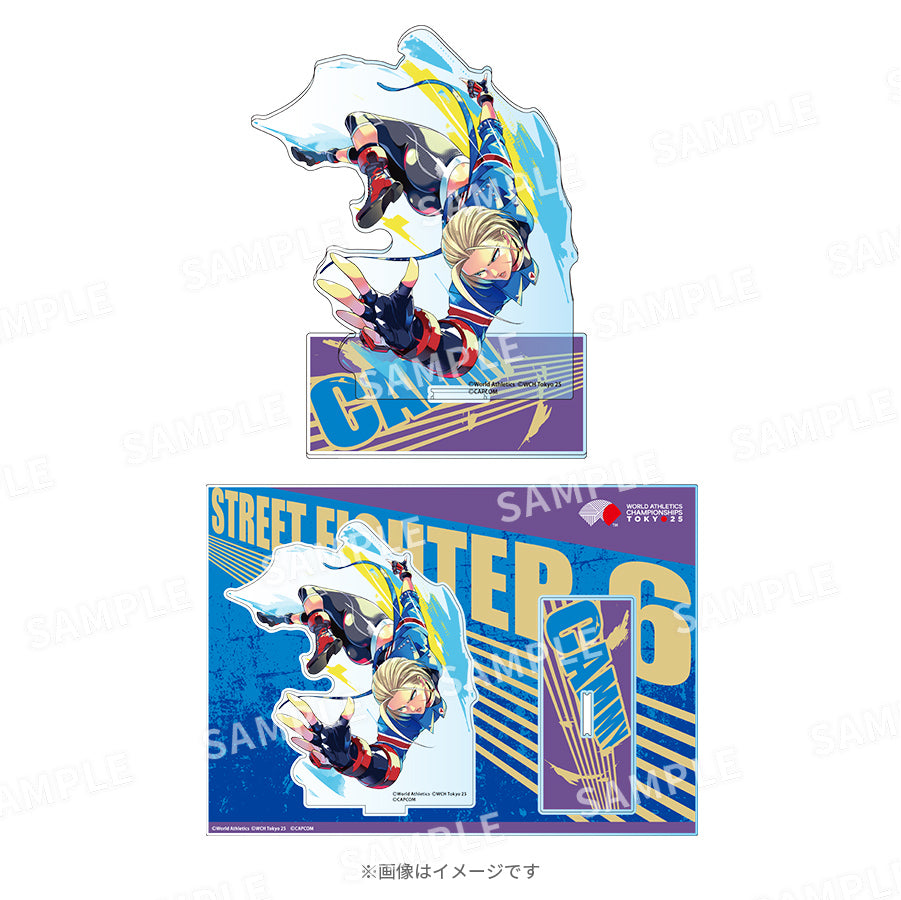 WCH TOKYO 25 Acrylic Keychain Logo 01 Edo Purple