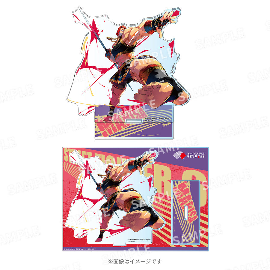 WCH TOKYO 25 Acrylic Keychain Logo 01 Edo Purple