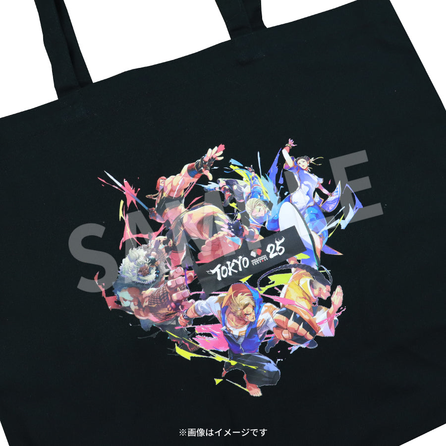 WCH TOKYO 25 トートバッグ ロゴ（ストリートファイター6