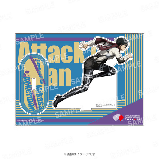 WCH TOKYO 25 アクリルスタンド（進撃の巨人 ミカサ）