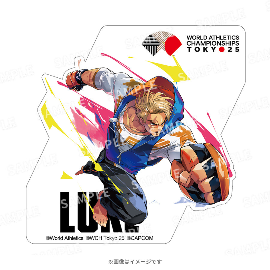 WCH TOKYO 25 ステッカー（ストリートファイター6 ルーク）