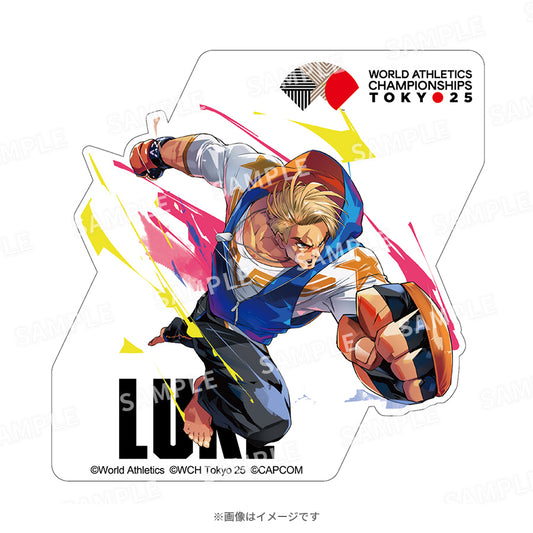 WCH TOKYO 25 ステッカー（ストリートファイター6 ルーク）