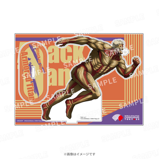 WCH TOKYO 25 Acrylic Keychain Logo 01 Edo Purple
