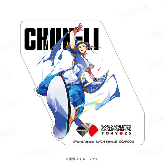 WCH TOKYO 25 ステッカー（ストリートファイター6 春麗）