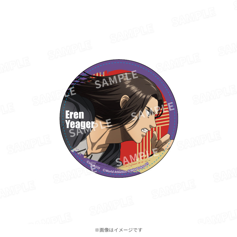 WCH TOKYO 25 缶バッジ6個セット（進撃の巨人）