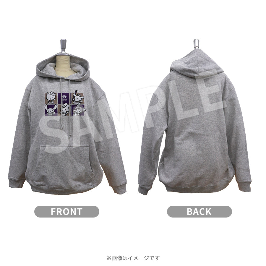WCH TOKYO 25 パーカー グレー（サンリオキャラクターズ）