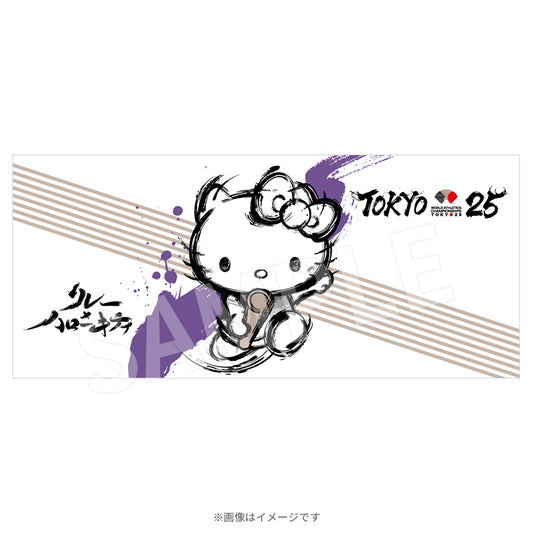WCH TOKYO 25 フェイスタオル（サンリオキャラクターズ ハローキティ）