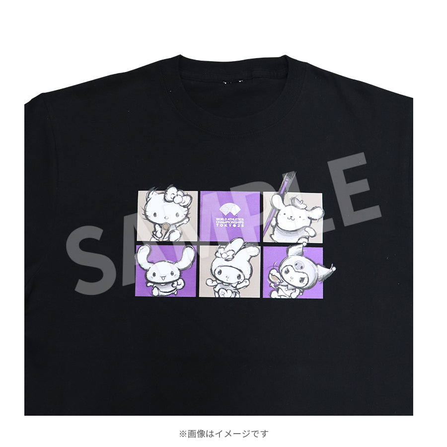 WCH TOKYO 25 T-shirt logo 01 black