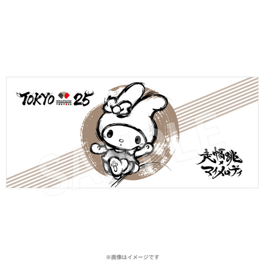 WCH TOKYO 25 フェイスタオル（サンリオキャラクターズ マイメロディ）
