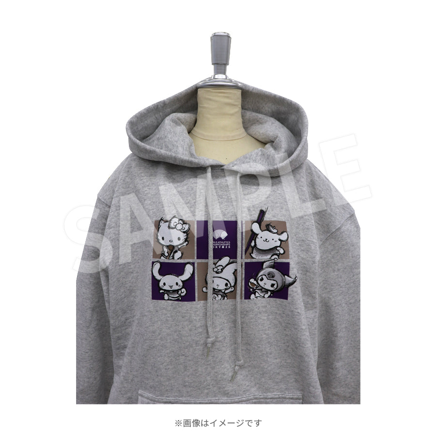 WCH TOKYO 25 パーカー グレー（サンリオキャラクターズ
