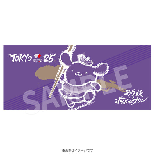WCH TOKYO 25 フェイスタオル（サンリオキャラクターズ ポムポムプリン）