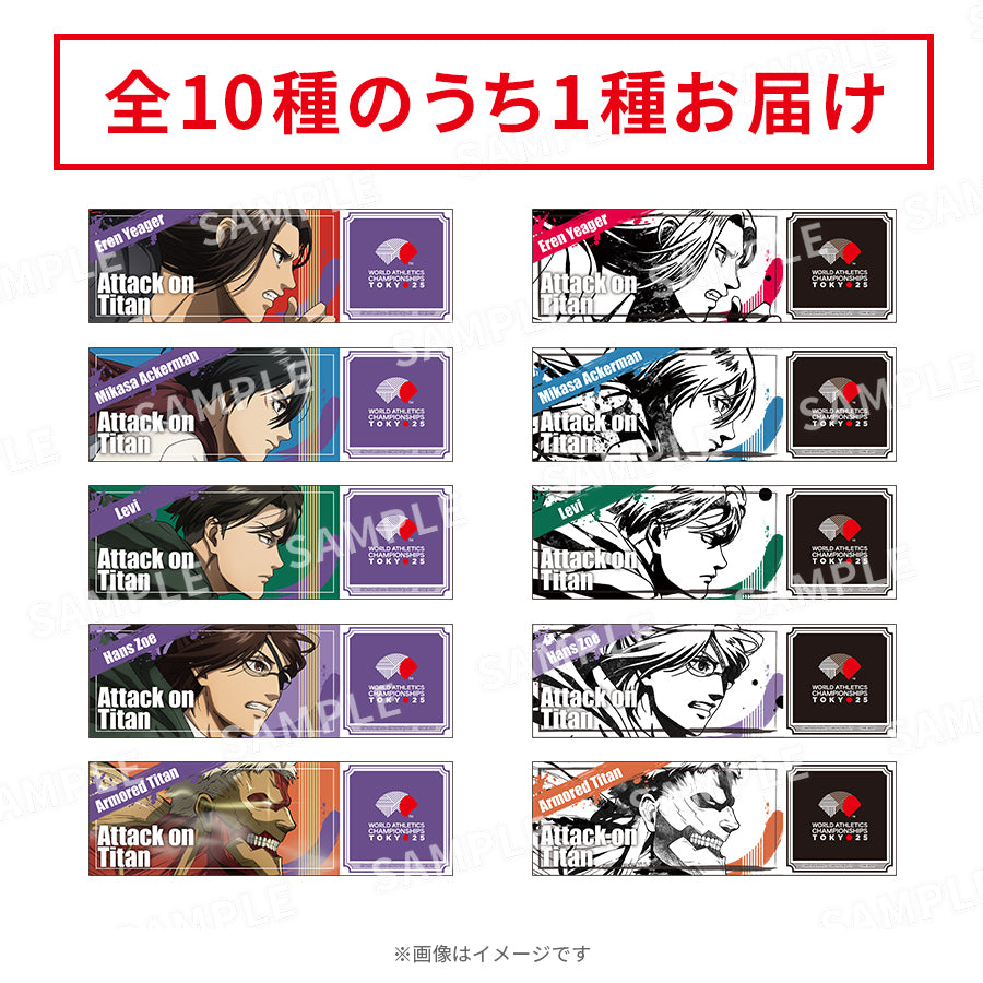 WCH TOKYO 25 トレーディングチケット風カード（進撃の巨人）