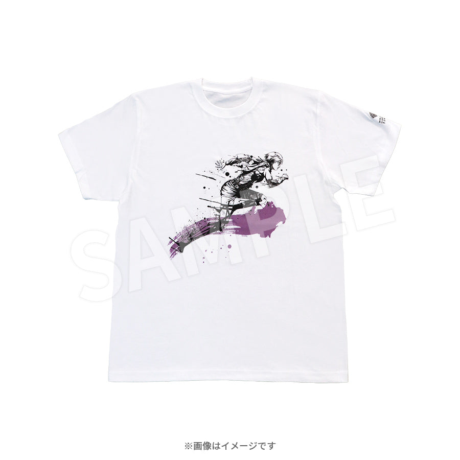 WCH TOKYO 25 Tシャツ ホワイト（進撃の巨人 ミカサ）