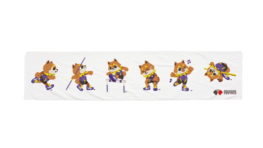 WCH TOKYO 25 タオルマフラー マスコット AD01