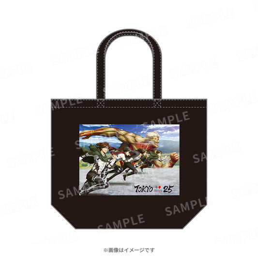 WCH TOKYO 25 トートバッグ ロゴ（進撃の巨人）