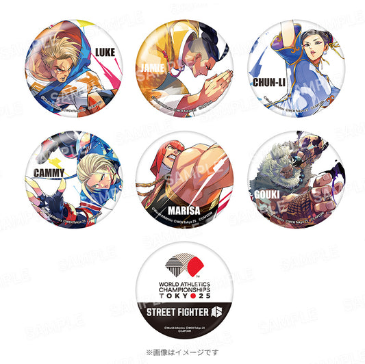 WCH TOKYO 25 缶バッジ7個セット（ストリートファイター6）