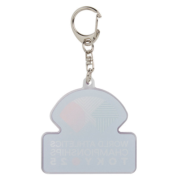 WCH TOKYO 25 アクリルキーホルダー ロゴ 01 江戸紫