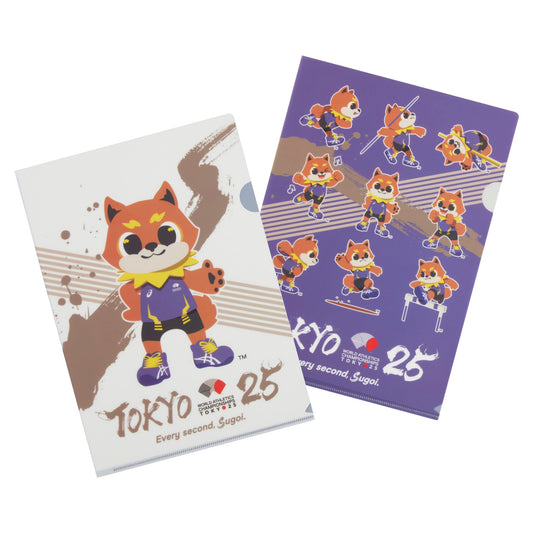 WCH TOKYO 25 クリアファイル マスコット 01（2枚セット）