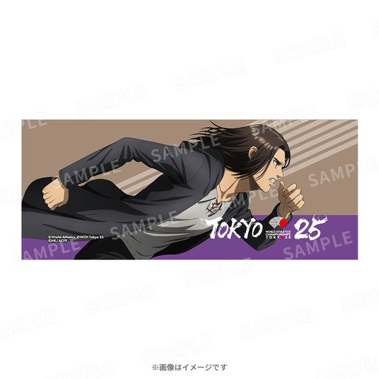 WCH TOKYO 25 フェイスタオル（進撃の巨人 エレン）