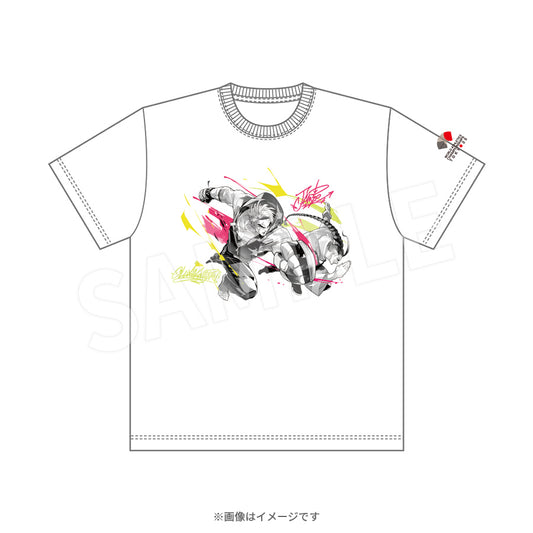 WCH TOKYO 25 Tシャツ ホワイト（ストリートファイター６ ルーク＆ジェイミー ）