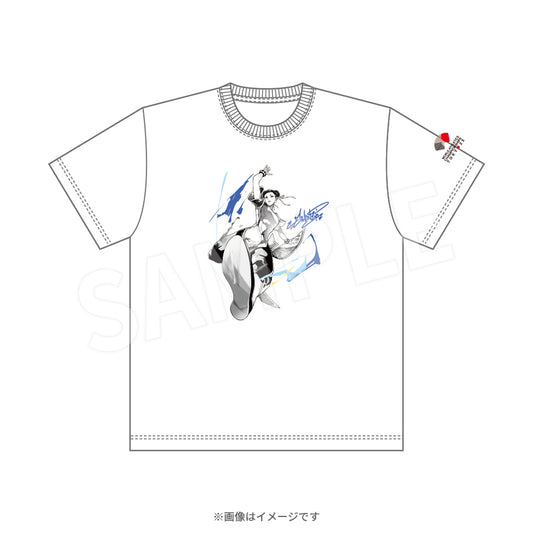 WCH TOKYO 25 Tシャツ ホワイト（ストリートファイター６　春麗）