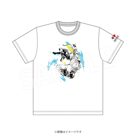 WCH TOKYO 25 Tシャツ ホワイト（ストリートファイター６　キャミィ）