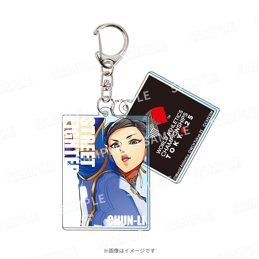 WCH TOKYO 25 アクリルキーホルダー （ストリートファイター6 春麗）