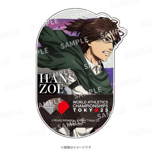WCH TOKYO 25 Can Badge Mascot 01